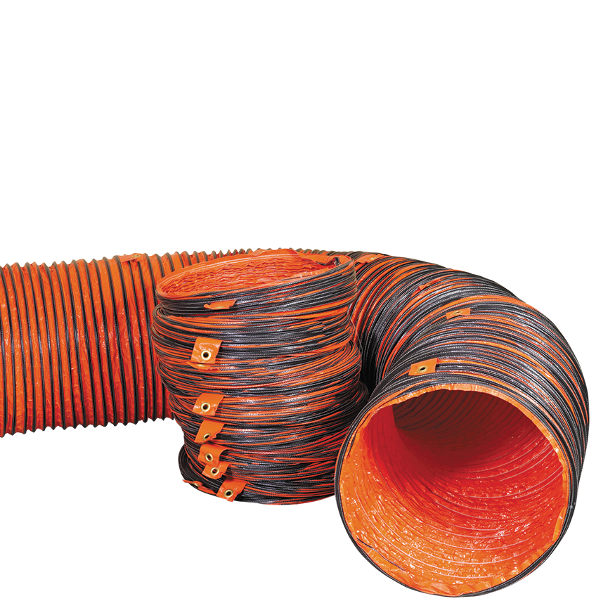 Flexible Dust Collector Ducting for Ventilation Air Extraction » Abrasive Sand Blasting Spray