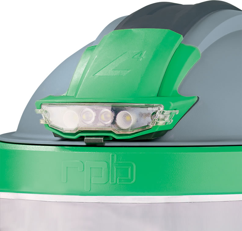 RPB Nova L4 LED Blast Helmet Light » Abrasive Sand Blasting Spray