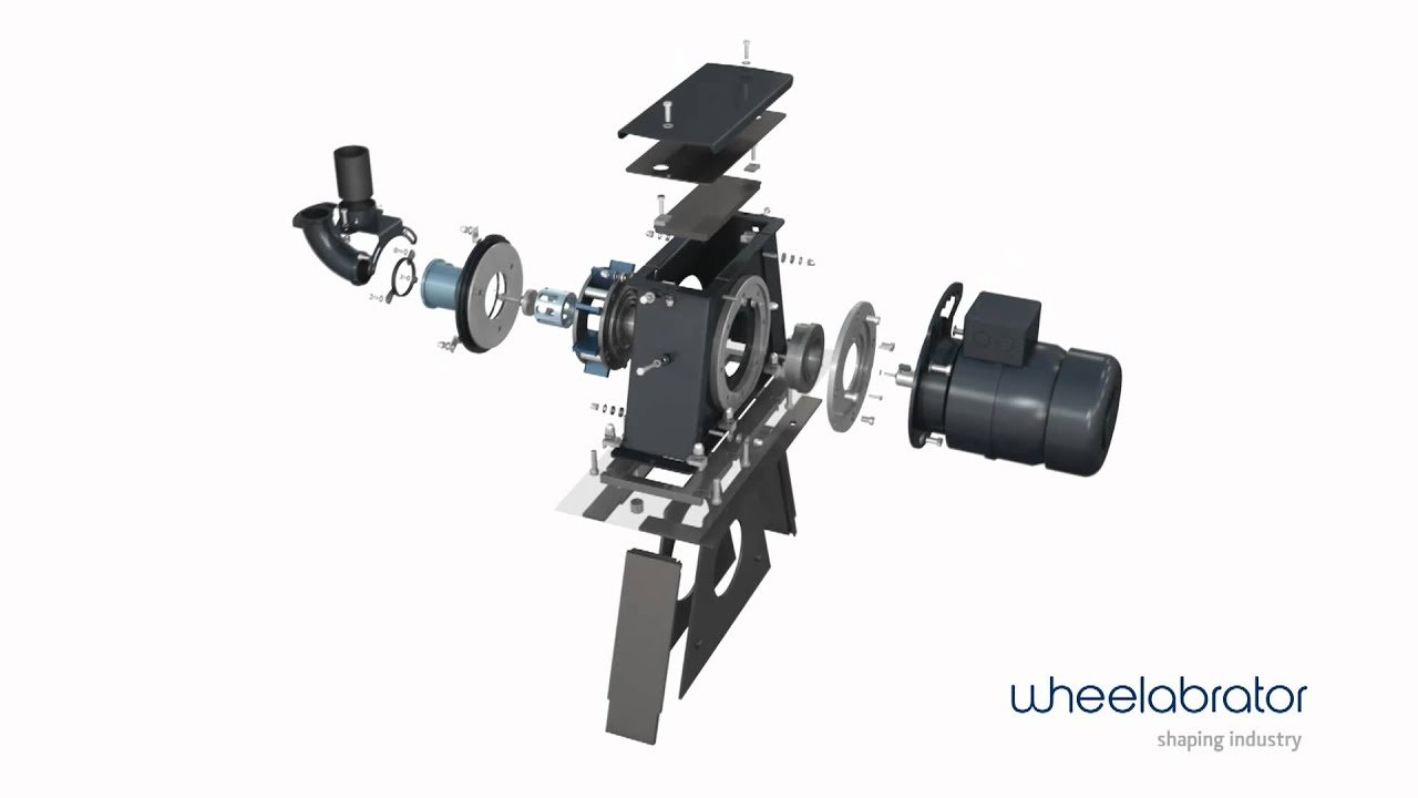 Wheelabrator Titan Blast Wheel » Abrasive Sand Blasting Spray Equipment