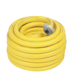 Heavy Duty Rubber Air Hose - 0.75" (3/4"), Fitted A Type