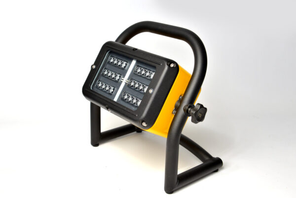ATEX Zone 1 Rated, LED Compact Floodlight - 2000 Lumens - Rechargeable