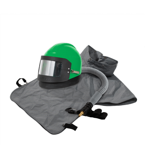 RPB NOVA 2000 AirFed Blast Helmet with Leather Cape