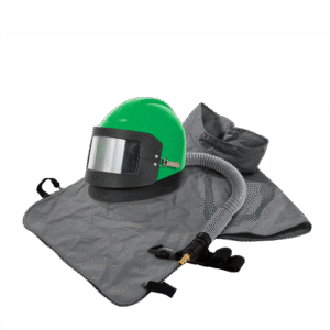 RPB NOVA 2000 AirFed Blast Helmet with Leather Cape
