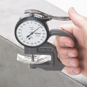 Testex Surface Profile Dial Thickness Gauge - Microns