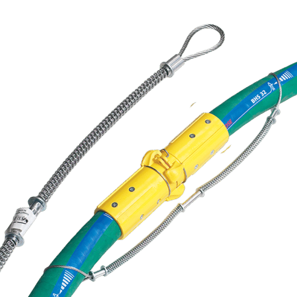 Safety Whipcheck for Hose Connections