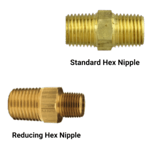 Standard and Reducing Hex Nipples