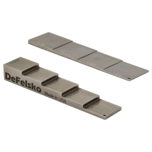 DeFelsko Certified Step Blocks / Calibration Checker for PosiTector UTG