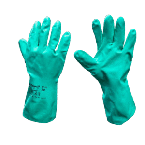 Solvex / AlphaTec 37-175 Flock-Lined nitrile gloves