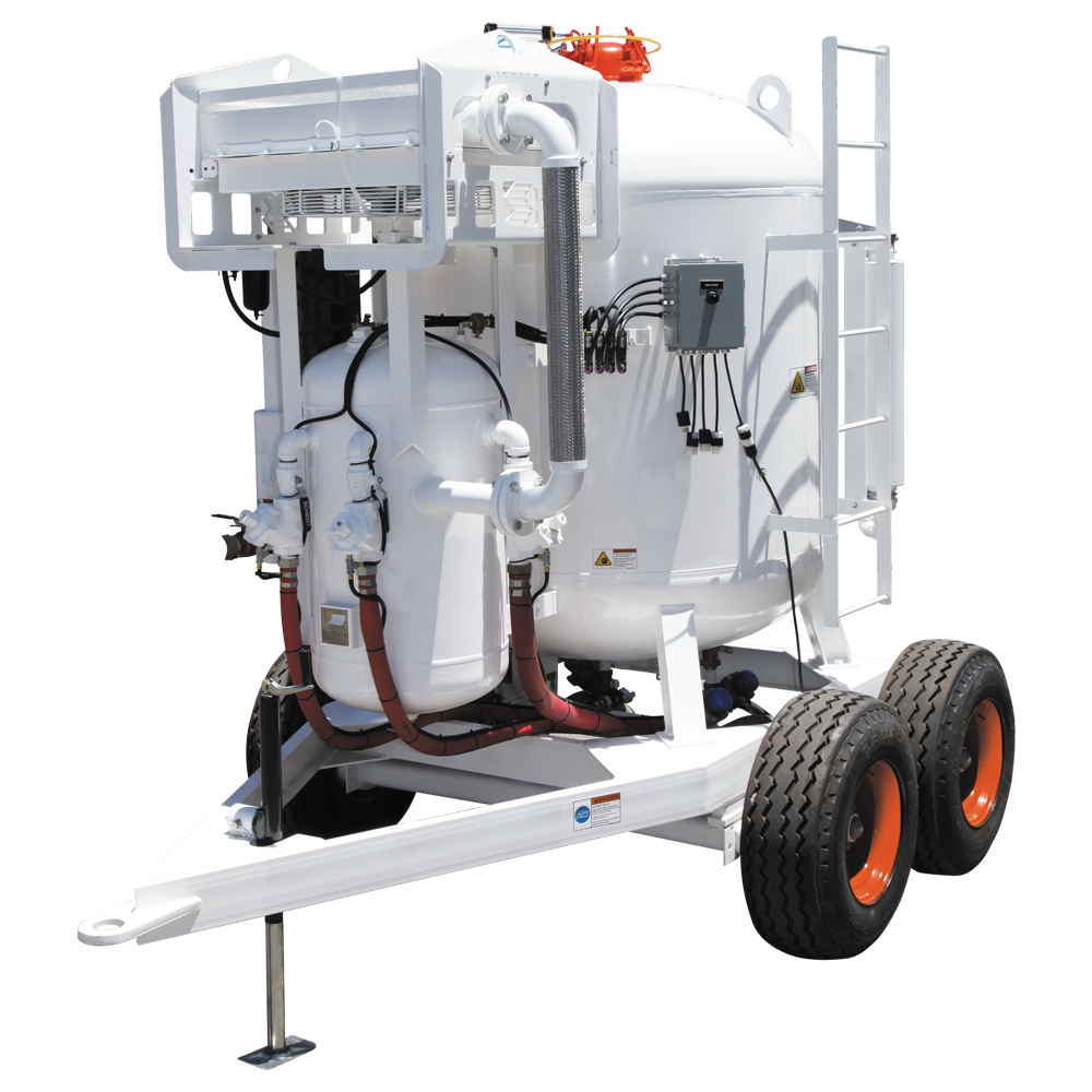 Schmidt Hybrid Bulk Blast Machine with built-in AirPrep™